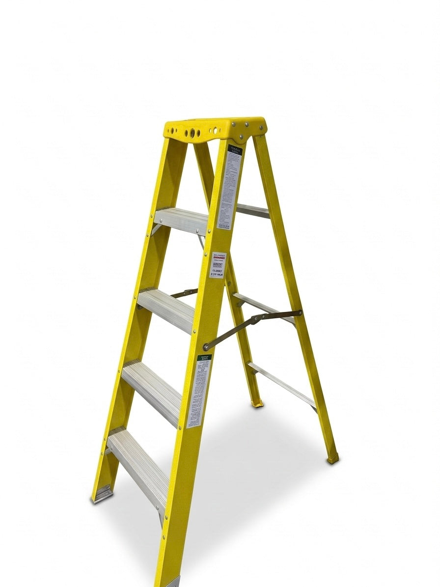 Fiberglass A-Frame Ladder