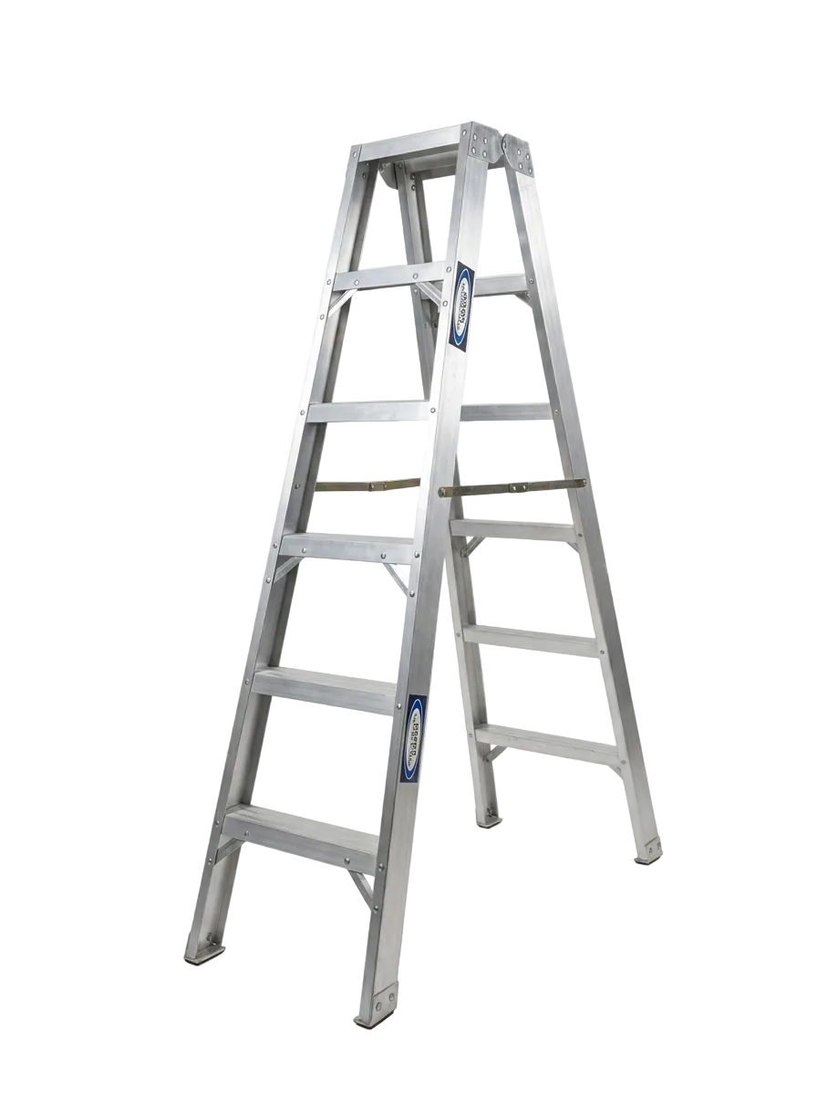 Aluminum A-Frame Ladder – Heavy Duty Double Side