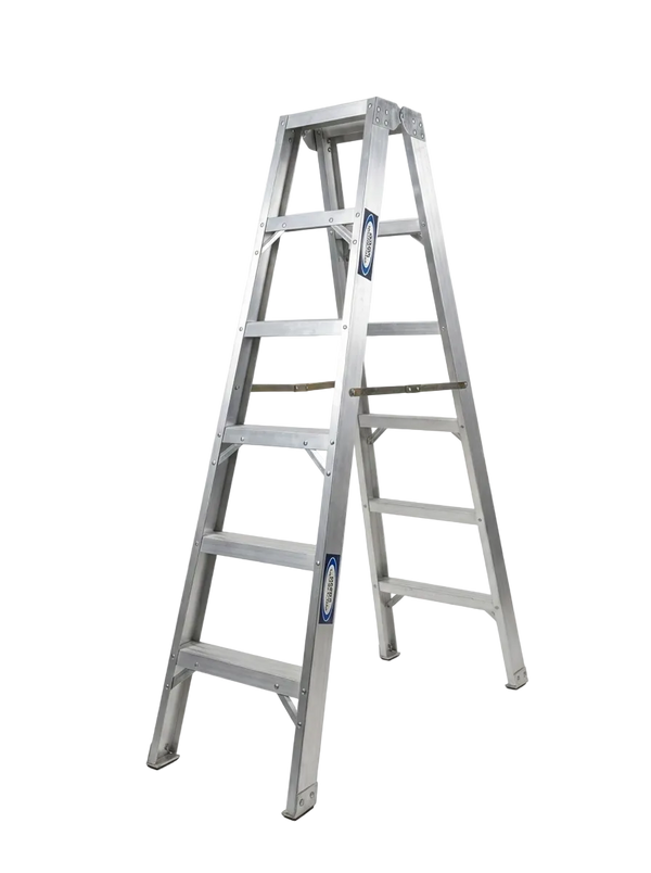 Aluminum A-Frame Ladder – Heavy Duty Double Side
