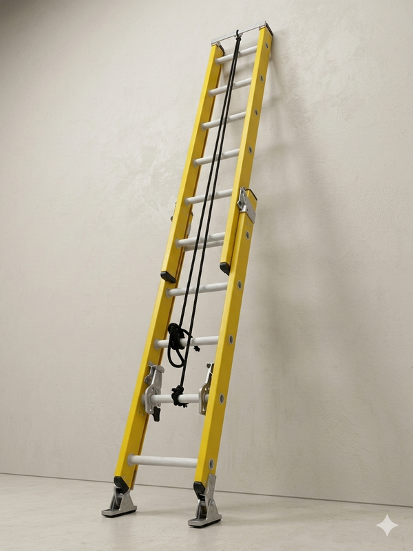 Extendable Fiberglass Ladder