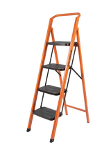 Iron A-Frame Ladder – Wide Step Home Use